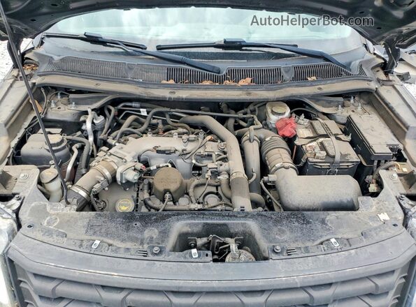 1FM5K8AT7JGA84037 2018 FORD EXPLORER Two Tone ძრავის განყოფილების ხედი