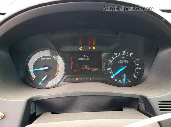 1FM5K8AT7JGA84037 2018 FORD EXPLORER Two Tone ხელსაწყოთა პანელის ხედი