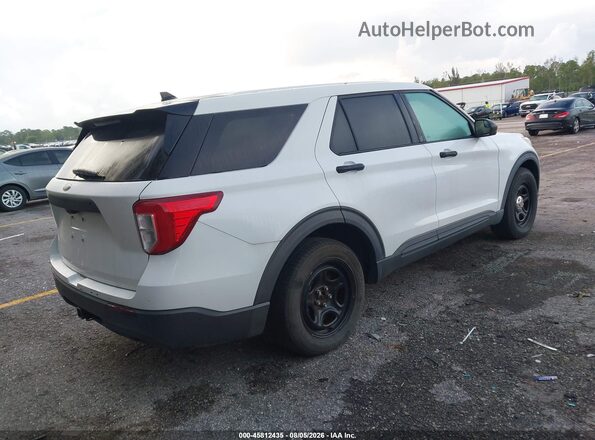 1FM5K8AW0LGC02426 2020 FORD POLICE INTERCEPTOR White Tył prawy