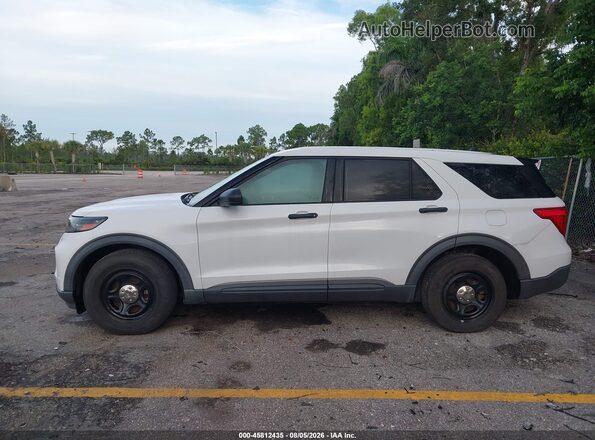 1FM5K8AW0LGC02426 2020 FORD POLICE INTERCEPTOR White Widok wnętrza 360 stopni