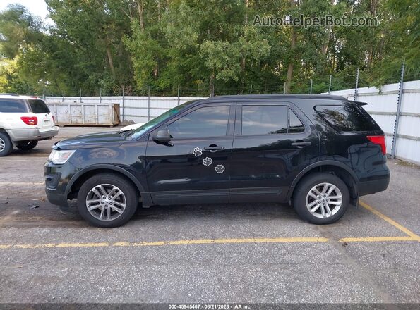 1FM5K8B80HGA89813 2017 FORD EXPLORER Black Սալոնի 360 աստիճան տեսք