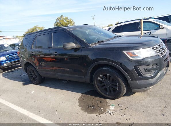 1FM5K8B80HGE40428 2017 FORD EXPLORER Black Սարքավորումների վահանակի տեսք