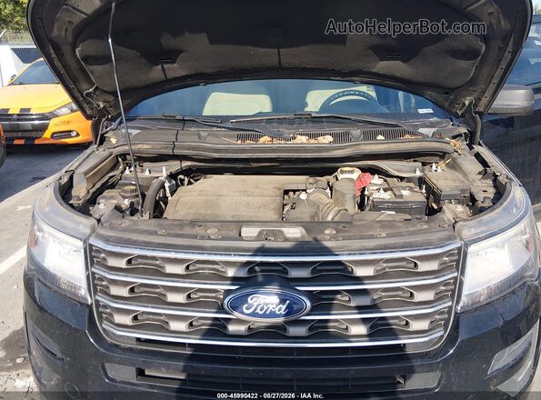 1FM5K8B80HGE40428 2017 FORD EXPLORER Black Հետևի տեսք