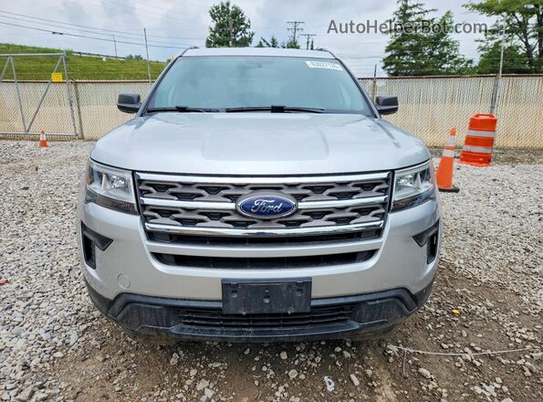 1FM5K8B80JGC66432 2018 FORD EXPLORER Silver Vista frontal