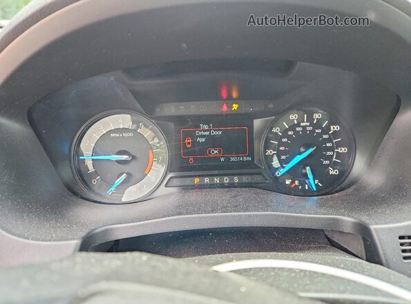 1FM5K8B80JGC66432 2018 FORD EXPLORER Silver Vista del cuadro de instrumentos