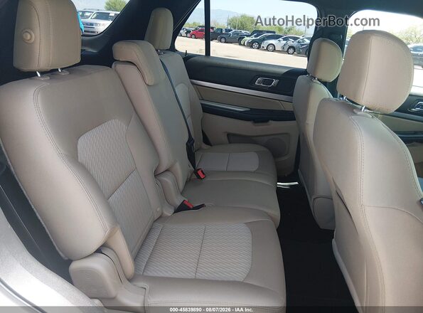 1FM5K8B81GGD17803 2016 FORD EXPLORER Silver Вид наклейки з VIN-кодом