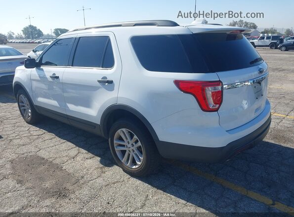 1FM5K8B81GGD32432 2016 FORD EXPLORER White უკანა მარცხენა