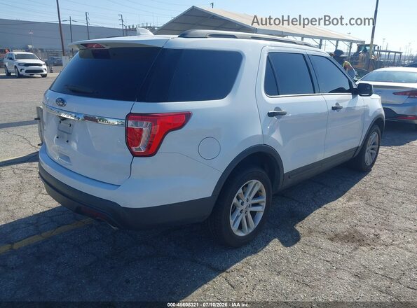 1FM5K8B81GGD32432 2016 FORD EXPLORER White უკანა მარჯვენა