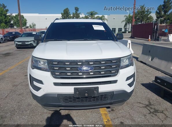 1FM5K8B81GGD32432 2016 FORD EXPLORER White 