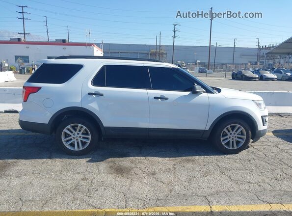 1FM5K8B81GGD32432 2016 FORD EXPLORER White 