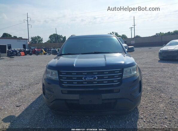1FM5K8B81HGA13520 2017 FORD EXPLORER Blue Սալոնի 360 աստիճան տեսք