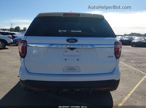 1FM5K8B81HGD22999 2017 FORD EXPLORER White 