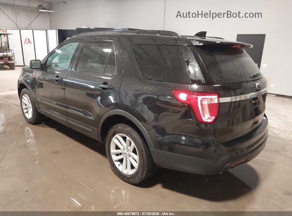1FM5K8B81HGD25367 2017 FORD EXPLORER Black Հետևի ձախ
