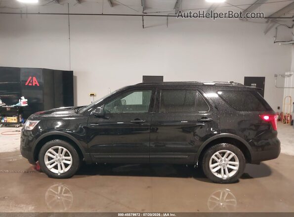 1FM5K8B81HGD25367 2017 FORD EXPLORER Black Սալոնի 360 աստիճան տեսք