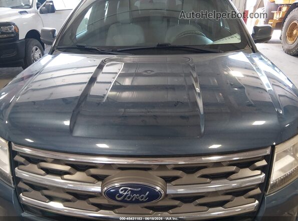 1FM5K8B81JGC45363 2018 FORD EXPLORER Blue Vista frontal