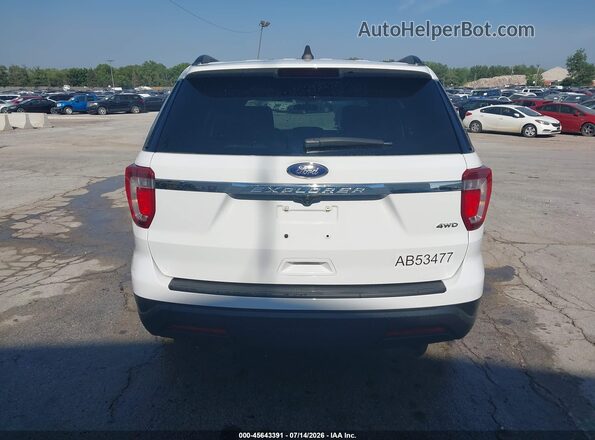 1FM5K8B81JGC45525 2018 FORD EXPLORER White 