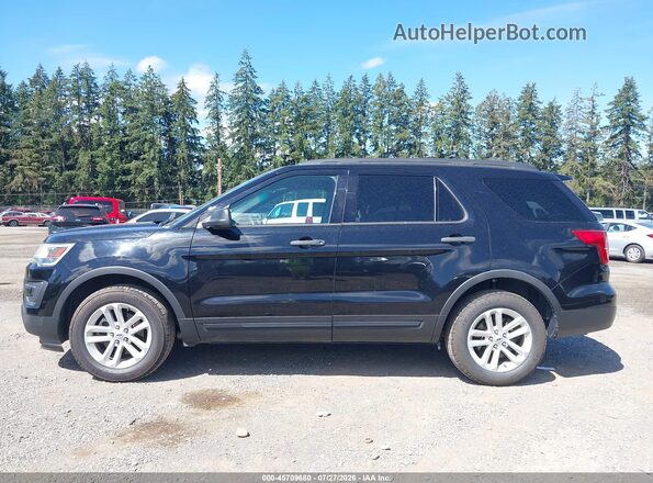 1FM5K8B82HGA18385 2017 FORD EXPLORER Black 360 interior view