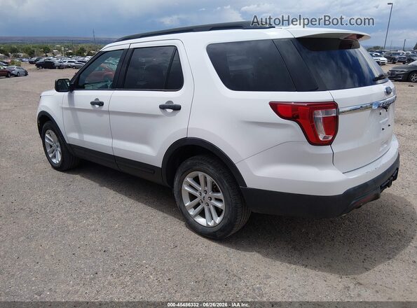 1FM5K8B82HGC91908 2017 FORD EXPLORER White უკანა მარცხენა