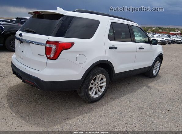 1FM5K8B82HGC91908 2017 FORD EXPLORER White უკანა მარჯვენა