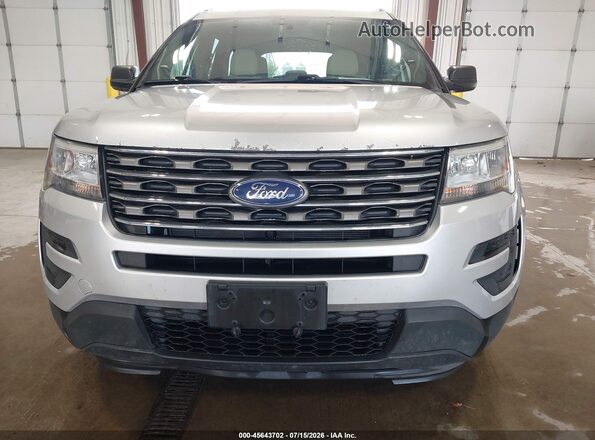 1FM5K8B82HGD58782 2017 FORD EXPLORER Silver 360 interior view