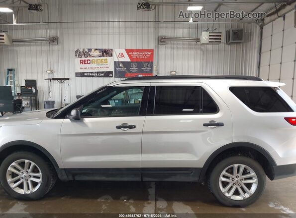 1FM5K8B82HGD58782 2017 FORD EXPLORER Silver 