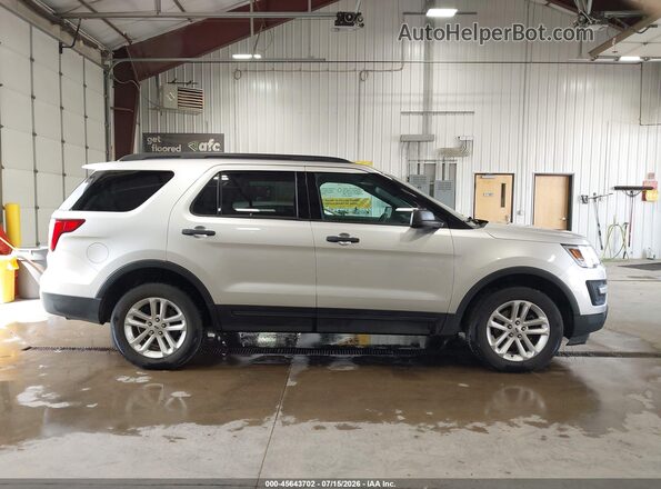 1FM5K8B82HGD58782 2017 FORD EXPLORER Silver 