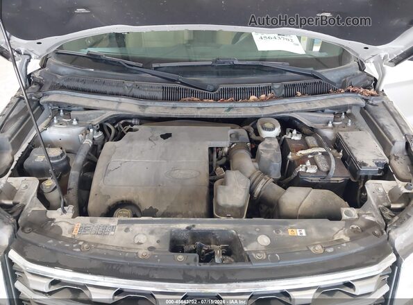 1FM5K8B82HGD58782 2017 FORD EXPLORER Silver Rear view