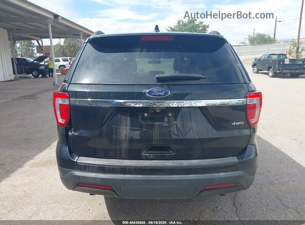 1FM5K8B82JGC45372 2018 FORD EXPLORER Black 