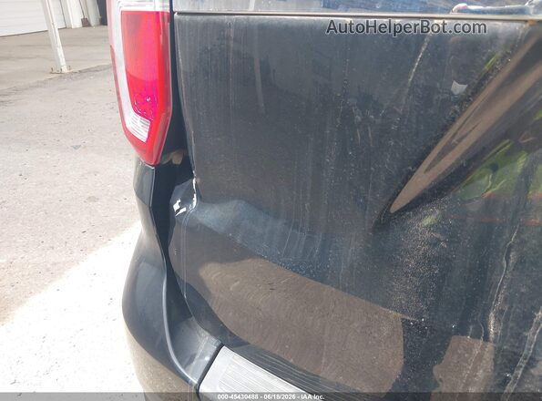 1FM5K8B82JGC45372 2018 FORD EXPLORER Black Вид задньої частини салону