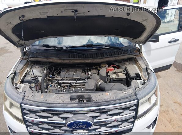 1FM5K8B82JGC77528 2018 FORD EXPLORER White Vista trasera