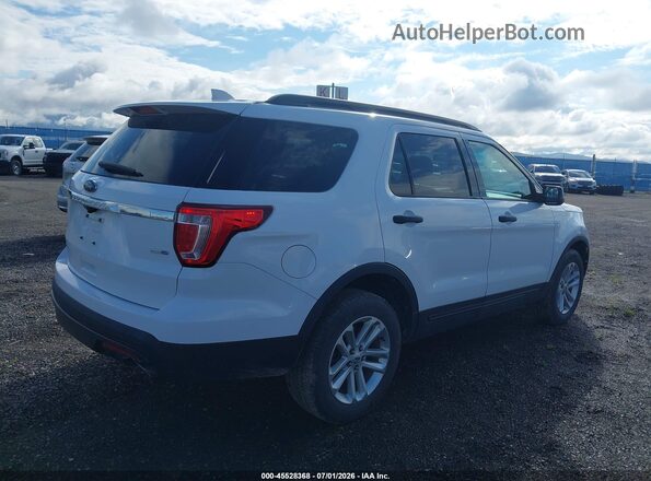 1FM5K8B83GGC51822 2016 FORD EXPLORER Белый Задняя правая четверть