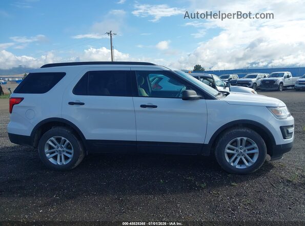 1FM5K8B83GGC51822 2016 FORD EXPLORER Белый 