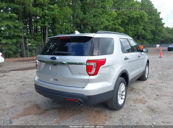 1FM5K8B83GGD17785 2016 FORD EXPLORER Silver Հետևի աջ