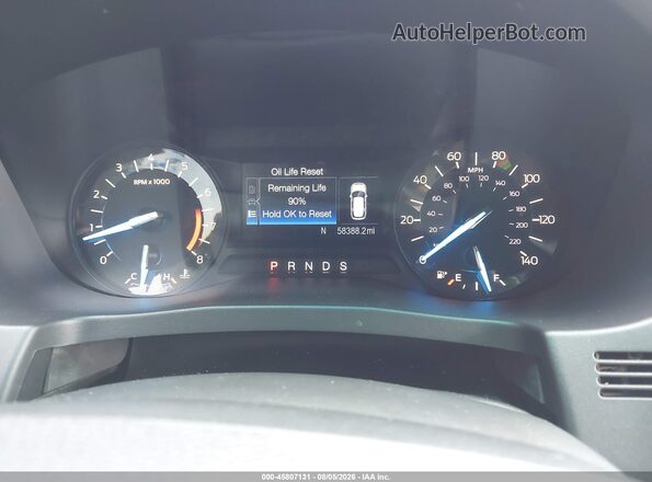 1FM5K8B83GGD17785 2016 FORD EXPLORER Silver Հետևի նստատեղերի տեսք