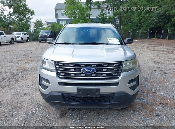 1FM5K8B83GGD17785 2016 FORD EXPLORER Silver Դիմացի տեսք