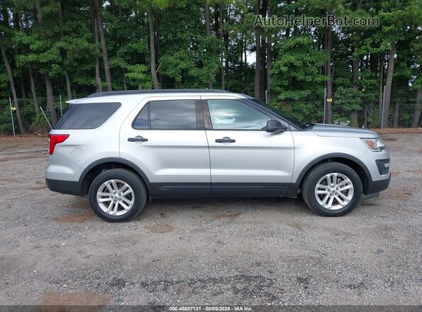 1FM5K8B83GGD17785 2016 FORD EXPLORER Silver Սալոնի հետևի տեսք