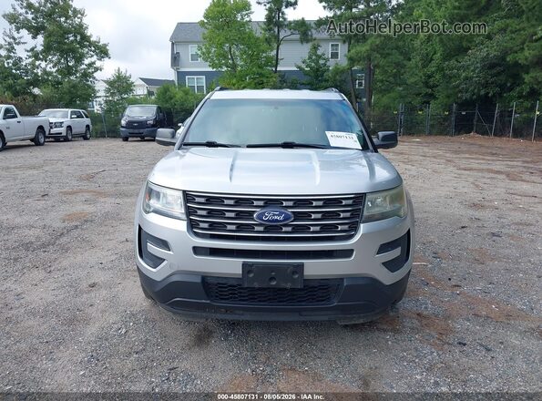 1FM5K8B83GGD17785 2016 FORD EXPLORER Silver Սարքավորումների վահանակի տեսք