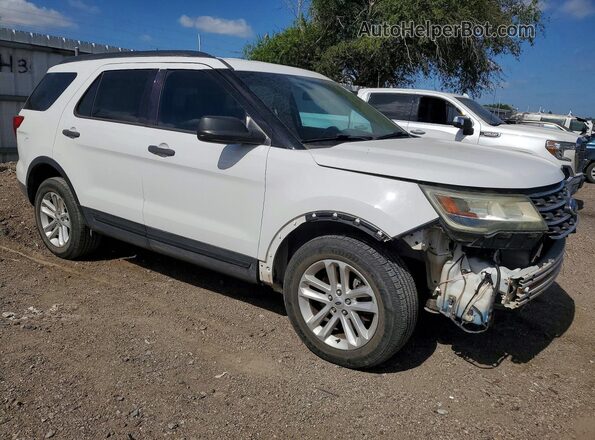1FM5K8B83HGA91944 2017 FORD EXPLORER White Առջևի աջ