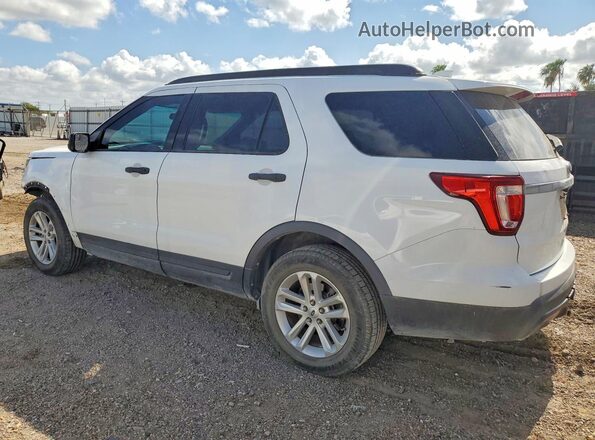 1FM5K8B83HGA91944 2017 FORD EXPLORER White Հետևի ձախ