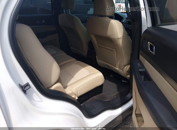1FM5K8B83HGD72223 2017 FORD EXPLORER White Vista de la etiqueta del VIN