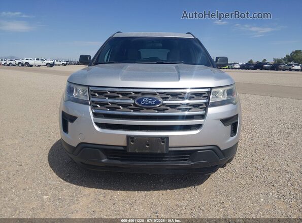 1FM5K8B83JGC45171 2018 FORD EXPLORER Gray Vista del cuadro de instrumentos