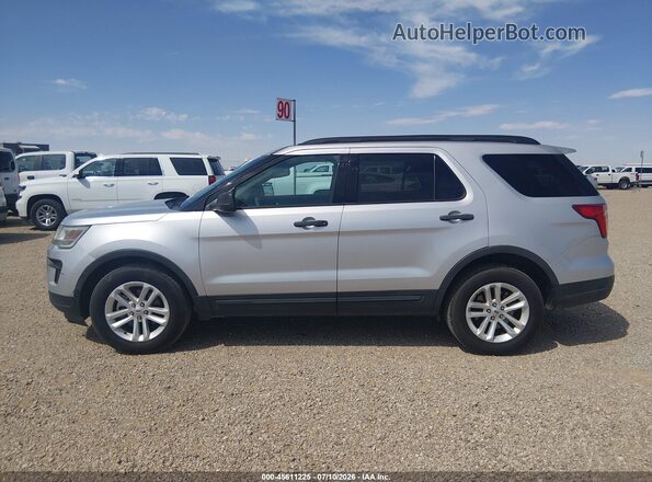 1FM5K8B83JGC45171 2018 FORD EXPLORER Gray Vista interior de 360 grados