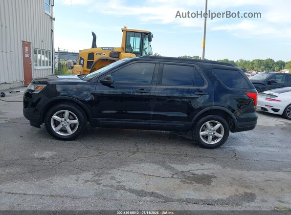 1FM5K8B83JGC45333 2018 FORD EXPLORER Черный Панорамный вид салона 360°