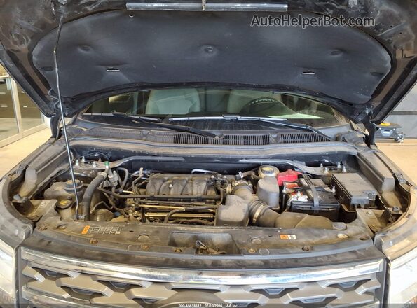 1FM5K8B83JGC45333 2018 FORD EXPLORER Черный Вид сзади