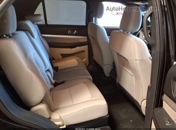 1FM5K8B83JGC45333 2018 FORD EXPLORER Черный Вид наклейки с VIN-кодом