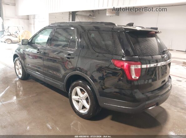 1FM5K8B83JGC45560 2018 FORD EXPLORER Black Trasero izquierdo