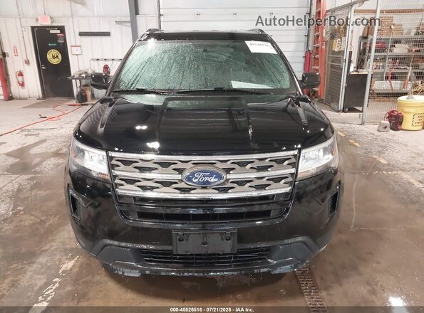 1FM5K8B83JGC45560 2018 FORD EXPLORER Black Vista interior de 360 grados