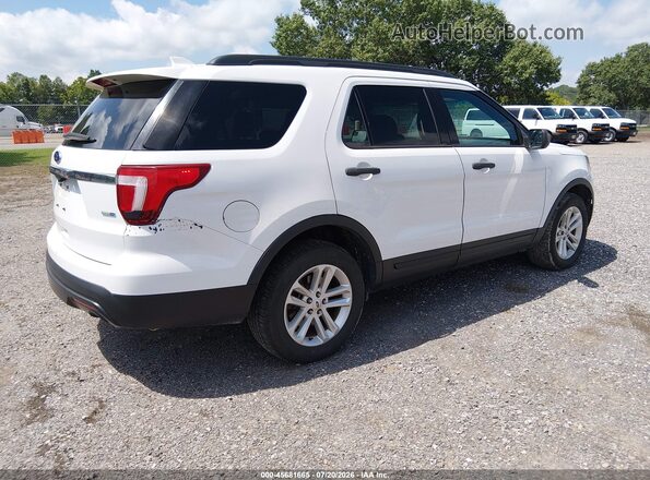 1FM5K8B84GGD32523 2016 FORD EXPLORER Белый Задняя правая четверть