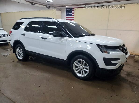 1FM5K8B84HGC41513 2017 FORD EXPLORER White წინა მარჯვენა