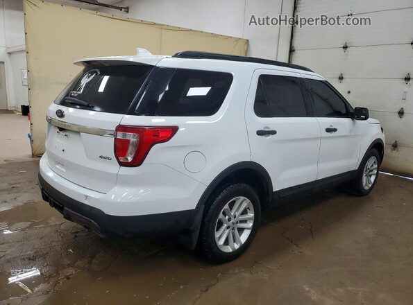 1FM5K8B84HGC41513 2017 FORD EXPLORER White უკანა მარჯვენა
